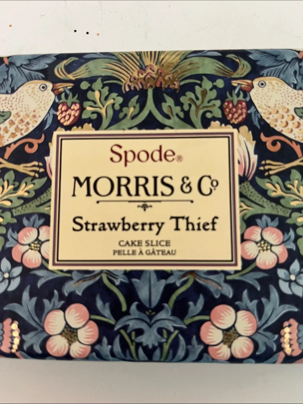 Spode Morris & Co Strawberry Thief Cake Knife
